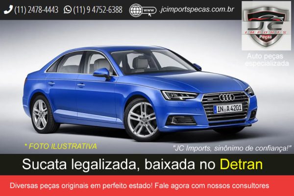 Sucata Audi diversas peças modelo A4 ano 2015