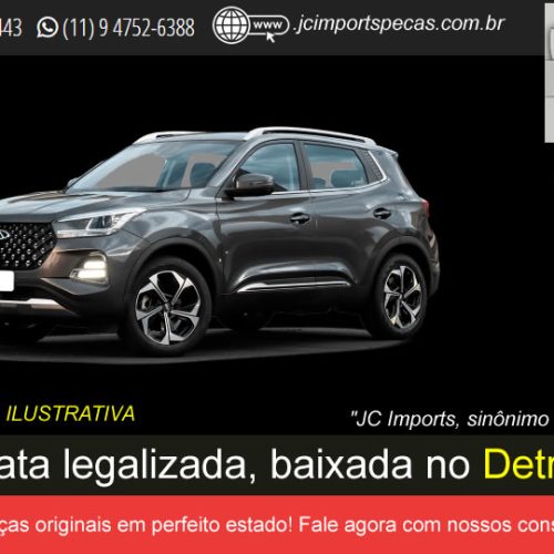 Sucata Caoa Chery diversas peças modelo Tiggo 5 ano 2019