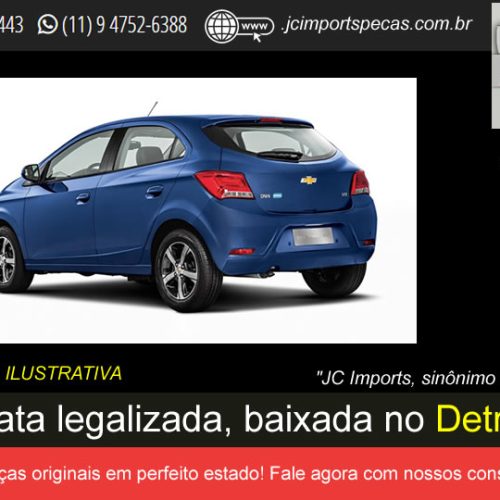 Sucata Chevrolet diversas peças modelo Onix ano 2019