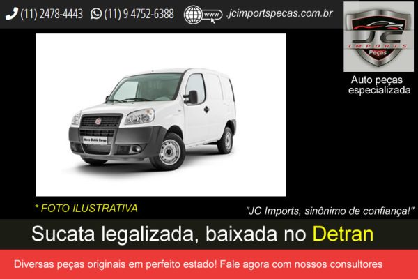 Sucata Fiat diversas peças modelo Doblô ano 2015