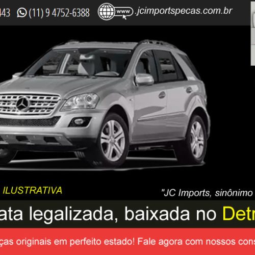 Sucata Mercedes diversas peças modelo ML 350 Diesel ano 2011