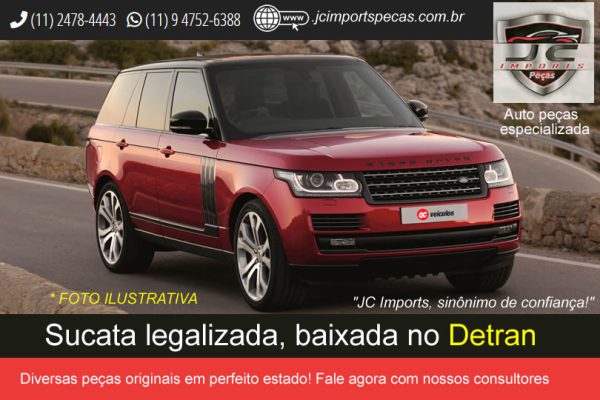 Sucata Land Rover diversas peças Vogue 2017